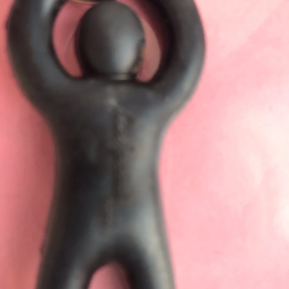 Keychain in the shape of a human